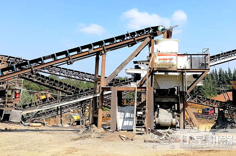 制砂機成品粒型好，成品多用于建筑工程，道路基建